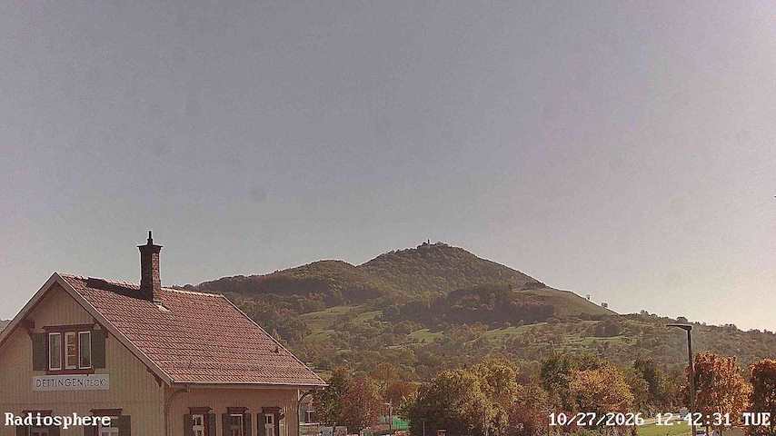 Live camera feed from RADiOSPHERE-BURG TECK in Burg Teck in Owen