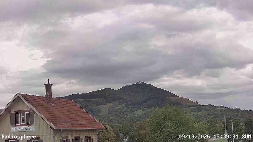 Live camera feed from RADiOSPHERE-BURG TECK in Burg Teck in Owen