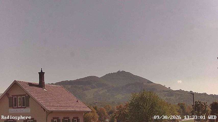 Live camera feed from RADiOSPHERE-BURG TECK in Burg Teck in Owen