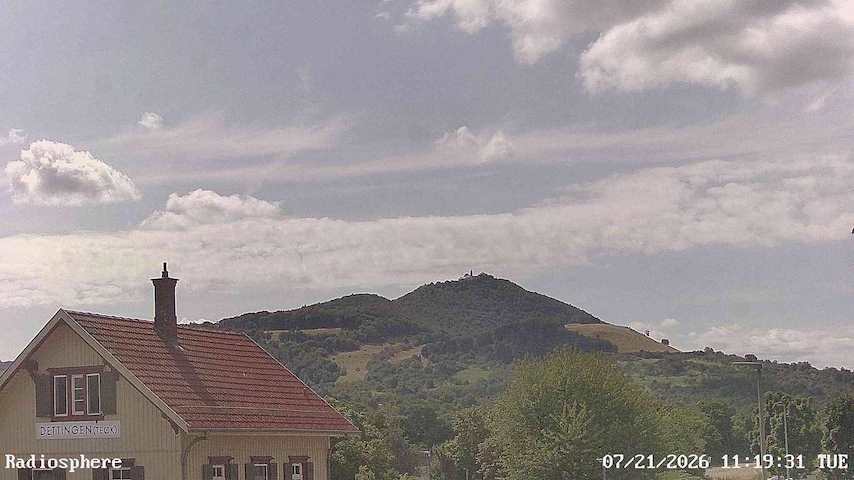 Live-kamerakanava RADiOSPHERE-BURG TECKlta Burg Teck in Owenssä