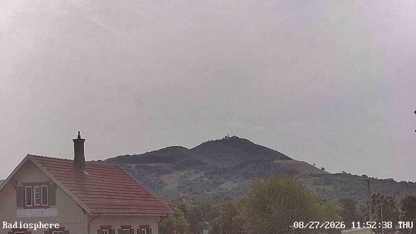 Live camera feed from RADiOSPHERE-BURG TECK in Burg Teck in Owen