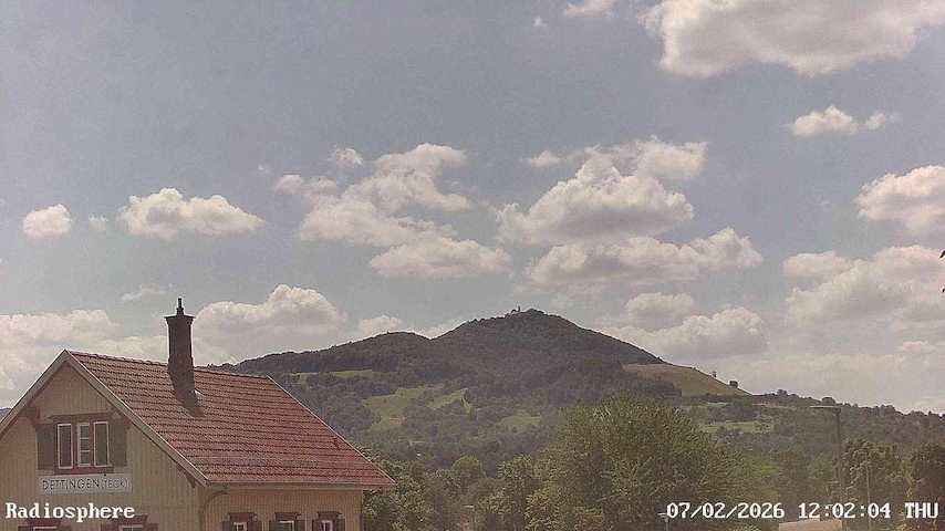 Živý kamerový kanál z RADiOSPHERE-BURG TECK v Burg Teck in Owen