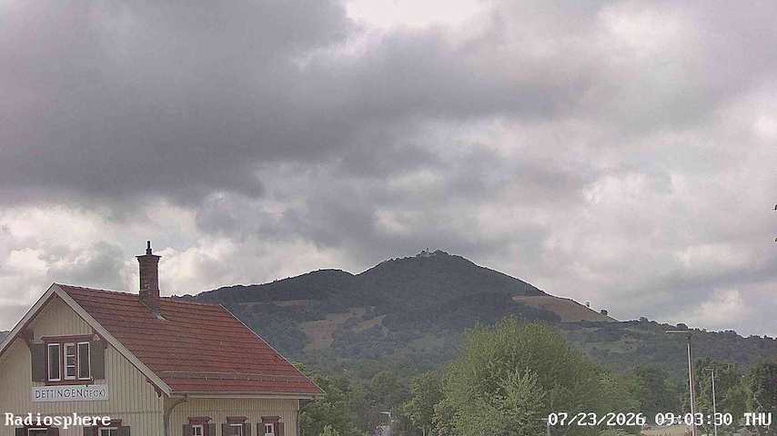 Tiesioginis kameros kanalas iš RADiOSPHERE-BURG TECK Burg Teck in Owen