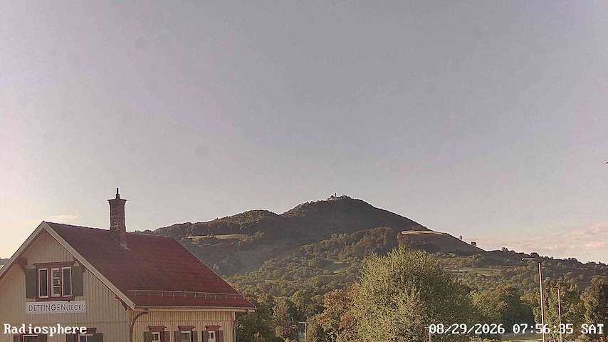 Live camera feed from RADiOSPHERE-BURG TECK in Burg Teck in Owen