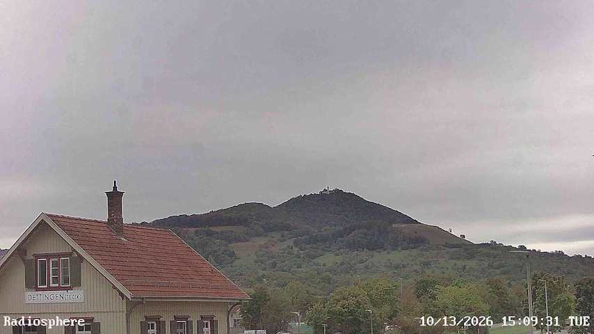 Live camera feed from RADiOSPHERE-BURG TECK in Burg Teck in Owen