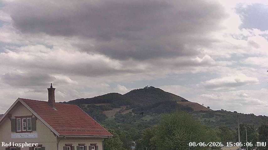Live camera feed from RADiOSPHERE-BURG TECK in Burg Teck in Owen