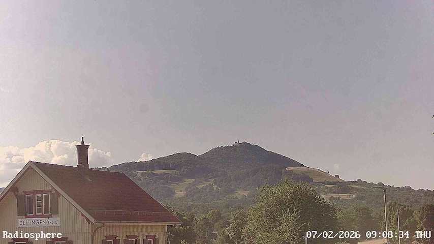 Live camera feed from RADiOSPHERE-BURG TECK in Burg Teck in Owen