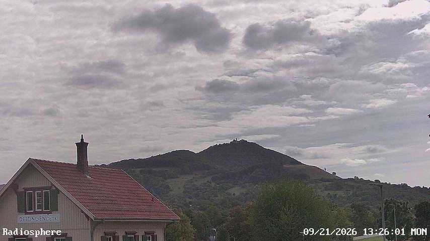 Live camera feed from RADiOSPHERE-BURG TECK in Burg Teck in Owen