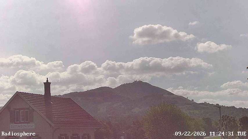 Live camera feed from RADiOSPHERE-BURG TECK in Burg Teck in Owen